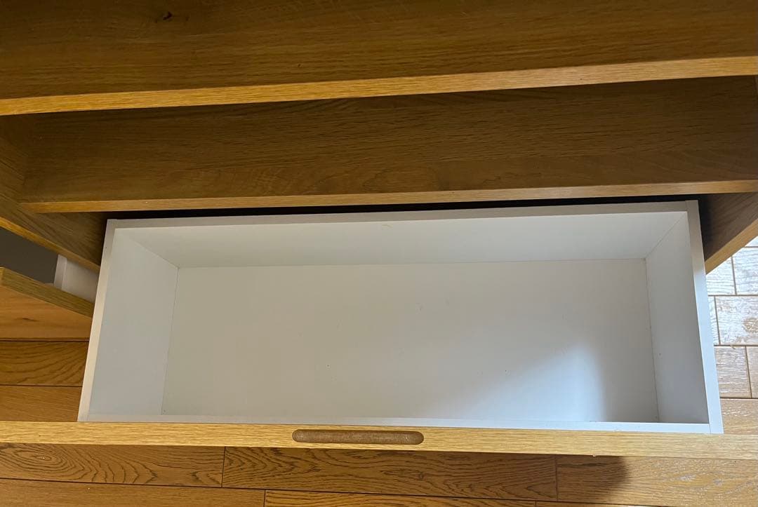 美品☆dinos アイランドカウンター 幅150cm オーク　キッチン収納