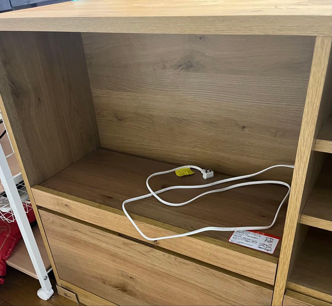 美品☆dinos アイランドカウンター 幅150cm オーク　キッチン収納