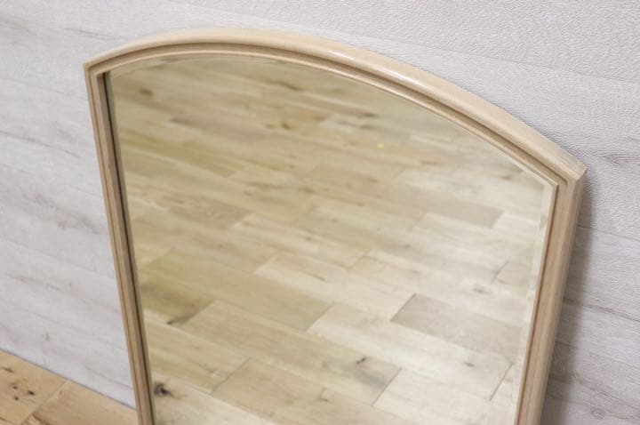 GMET380O○壁掛けミラー ウォールミラー 鏡 姿見 シンプルモダン 木製フ