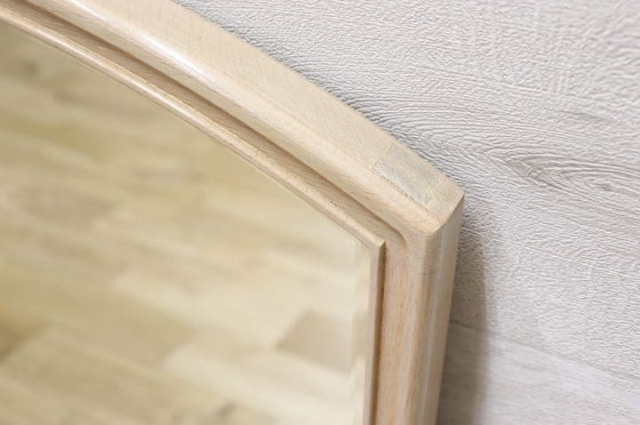 GMET380O○壁掛けミラー ウォールミラー 鏡 姿見 シンプルモダン 木製フ