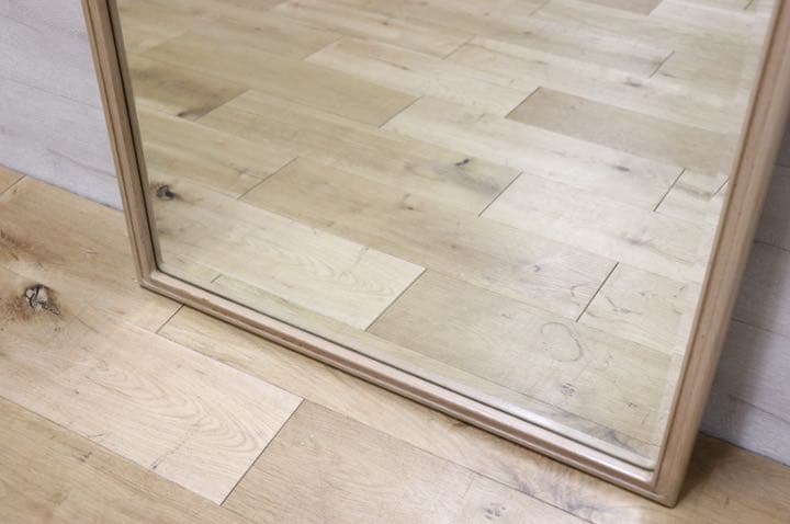 GMET380O○壁掛けミラー ウォールミラー 鏡 姿見 シンプルモダン 木製フ