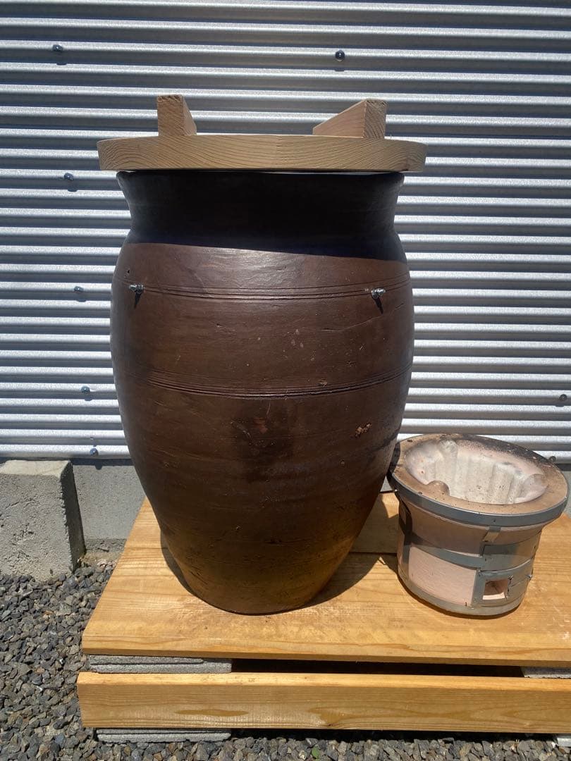 ちい　本格壺焼き芋の壺　七輪無し