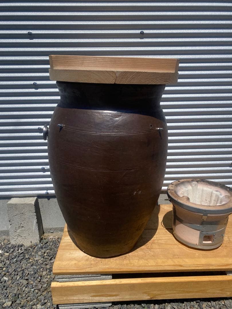 ちい　本格壺焼き芋の壺　七輪無し