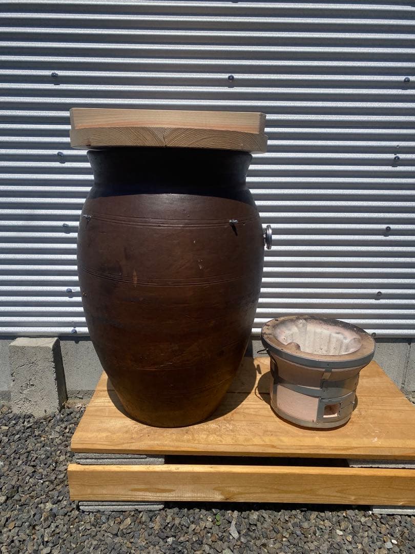 ちい　本格壺焼き芋の壺　七輪無し