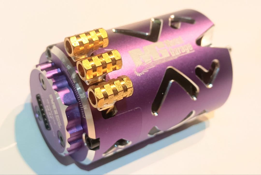 DRIFT 13.5T ブラシレスモーター　紫　バイオレット　メタルガレージ