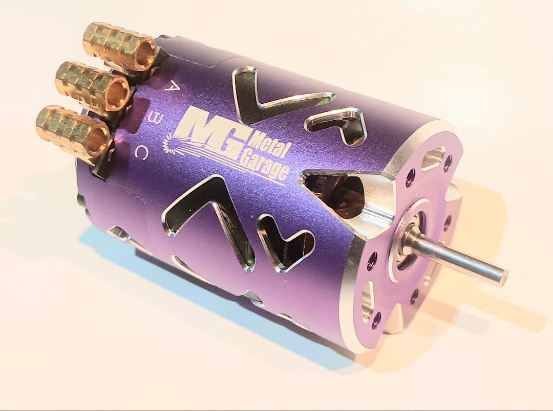 DRIFT 13.5T ブラシレスモーター　紫　バイオレット　メタルガレージ
