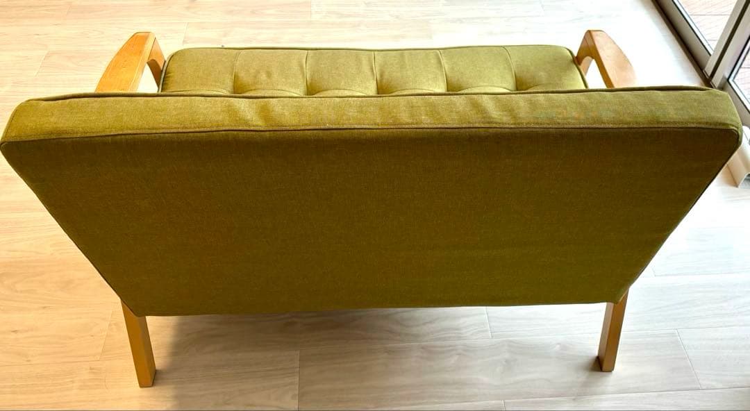 【送料込】2人掛け コンパクトソファ 　ニトリ ルッキ