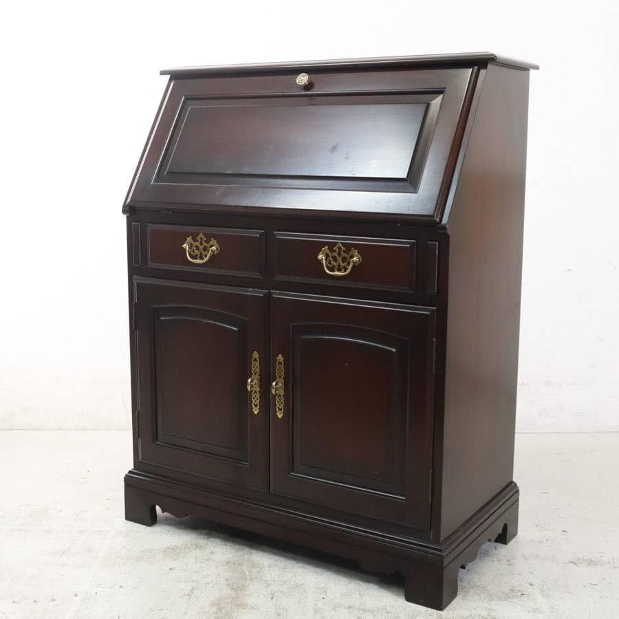 横浜クラシック家具 ノックオンウッド ライティングデスク 英国アンティーク調