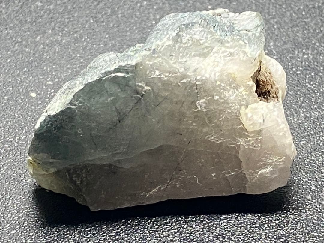 ブルー ザギマウンテンクォーツ ザギ水晶 54.8g エジリン - メルカリ