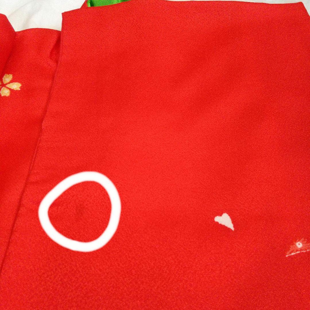 七五三 着物と小物セット 赤