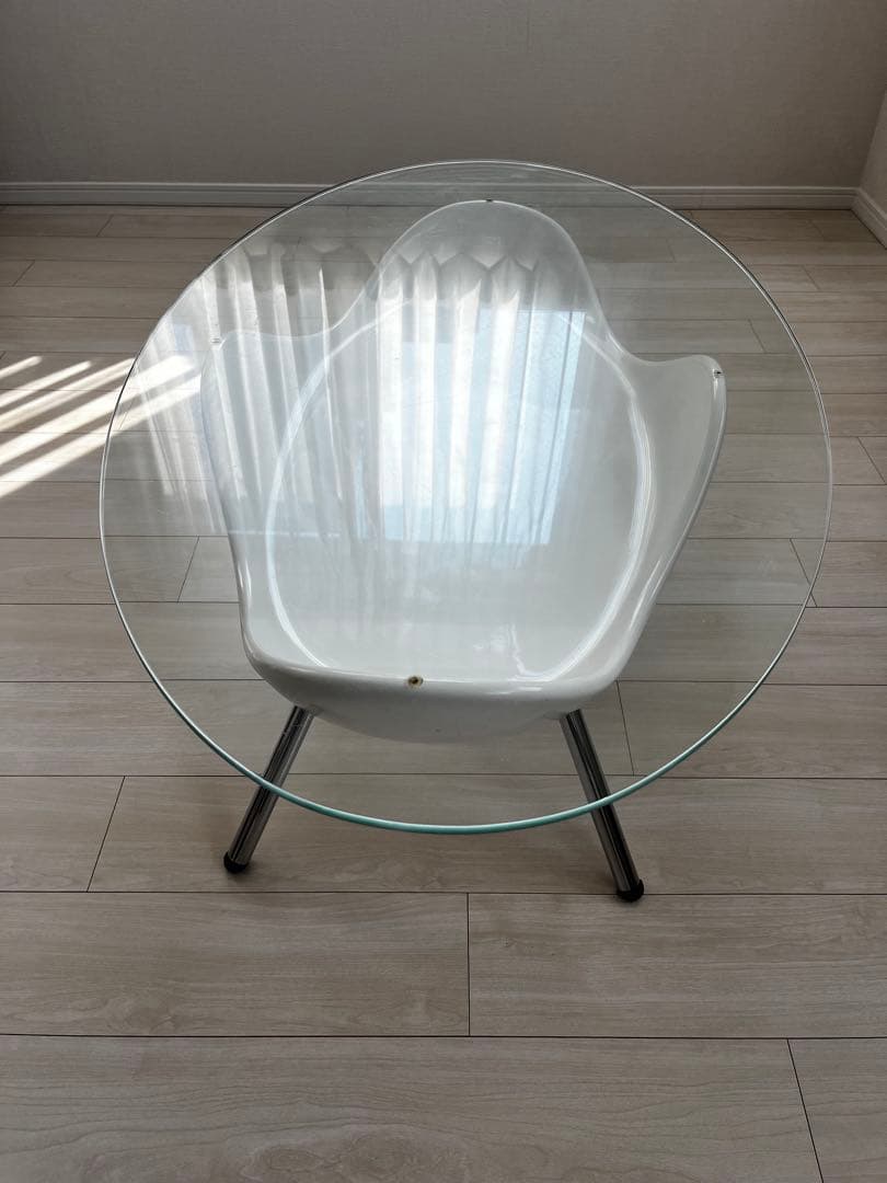 モダンオーバルセンターテーブル【郵送方法更新して値下げしました！】