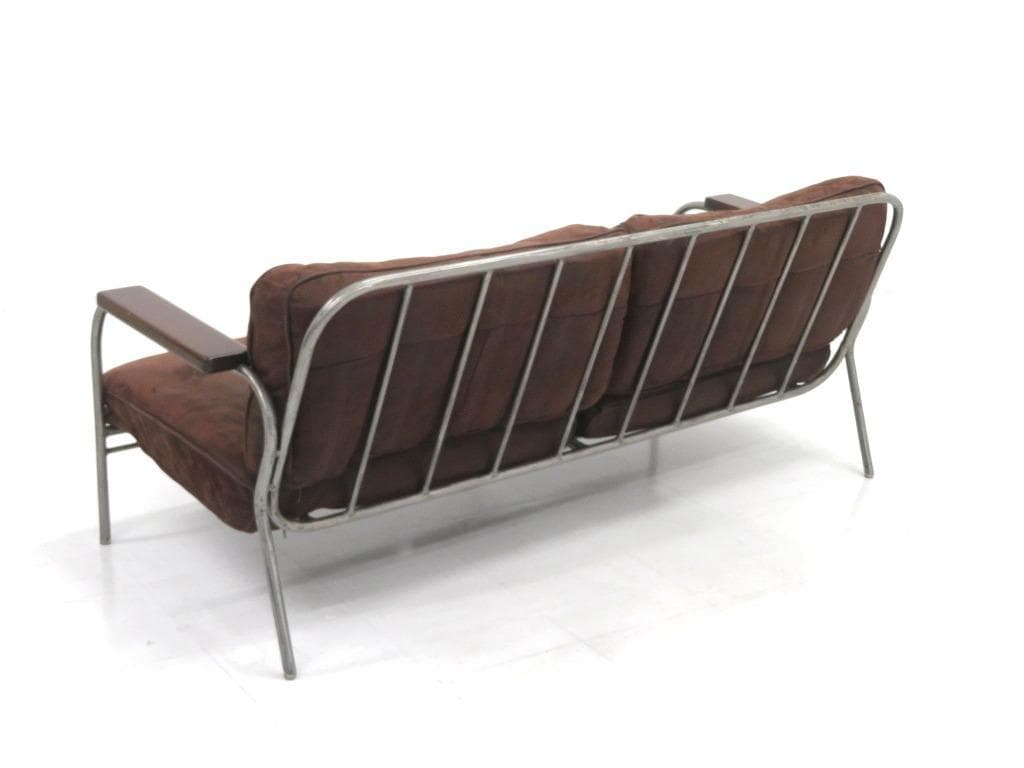 ジャーナルスタンダードファニチャー 総本革 レザー 2人掛けソファ