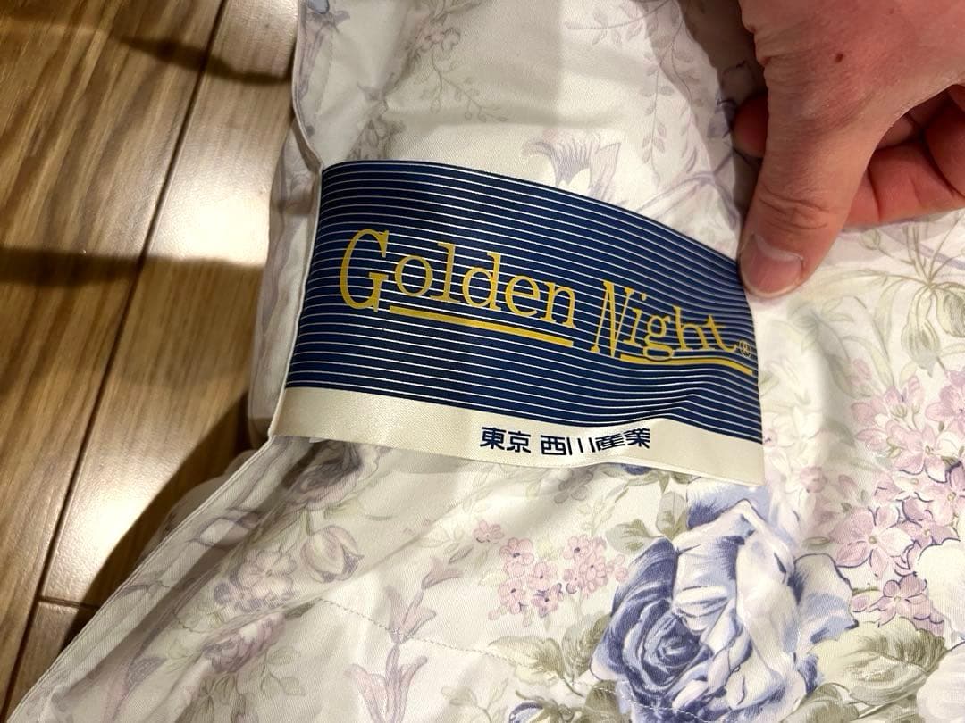 東京西川 ハンガリーグースダウン90% シングル 綿100% 1.2k 日本製