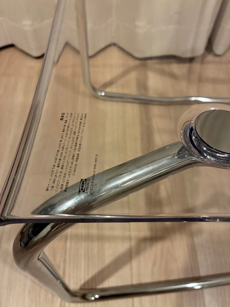 たのメル便組立発送⭐︎IKEA TOBIAS トービアス アクリルチェア - メルカリ