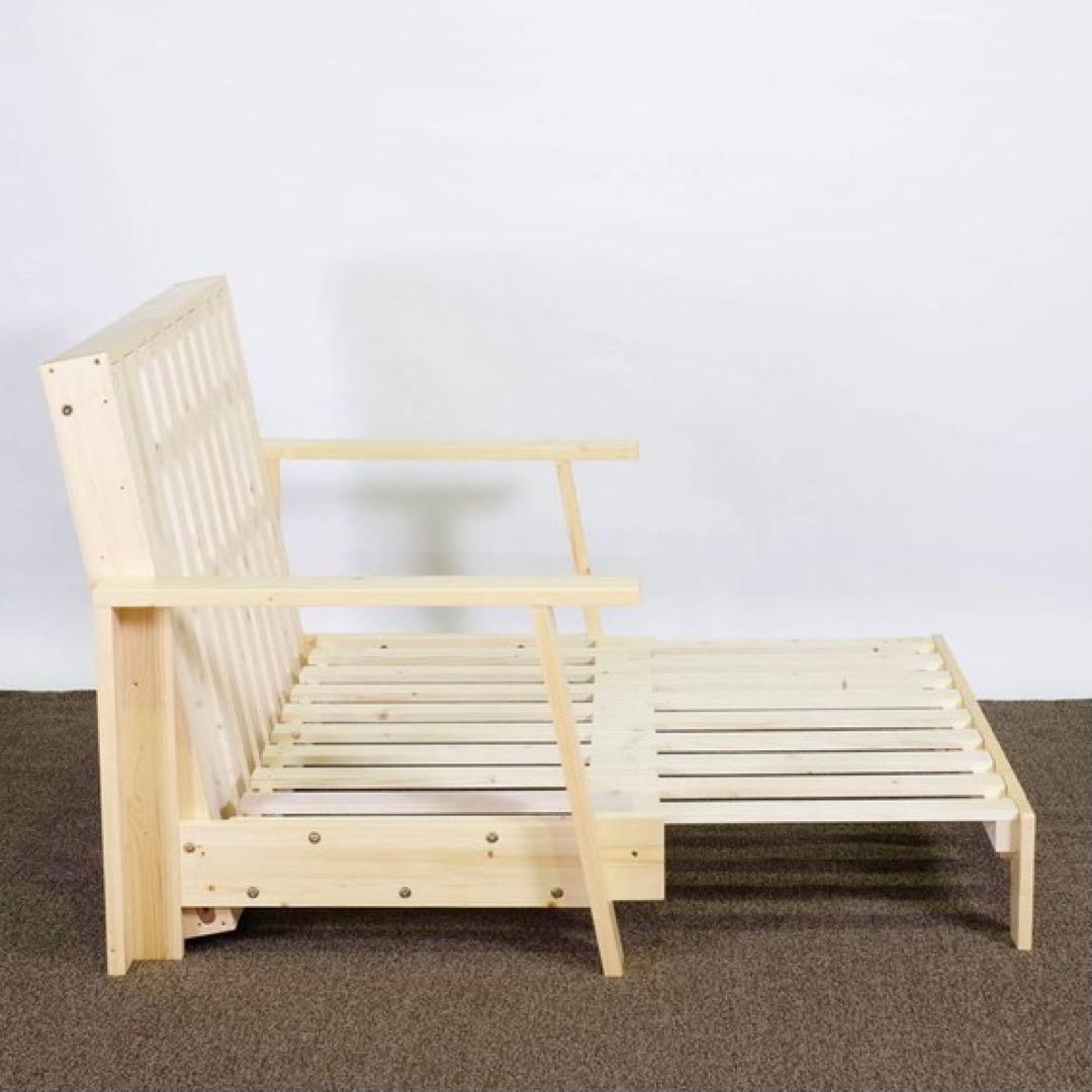 F 新品 ソファベッド 北欧 フレーム セミダブル すのこベッド