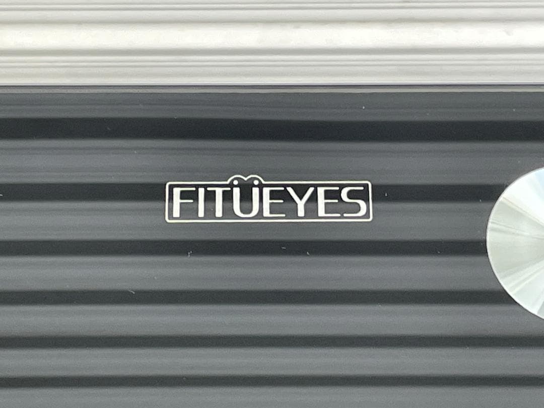 ★状態〇★ オーディオラック FITUEYES 強化ガラス 棚板 キャスター付き