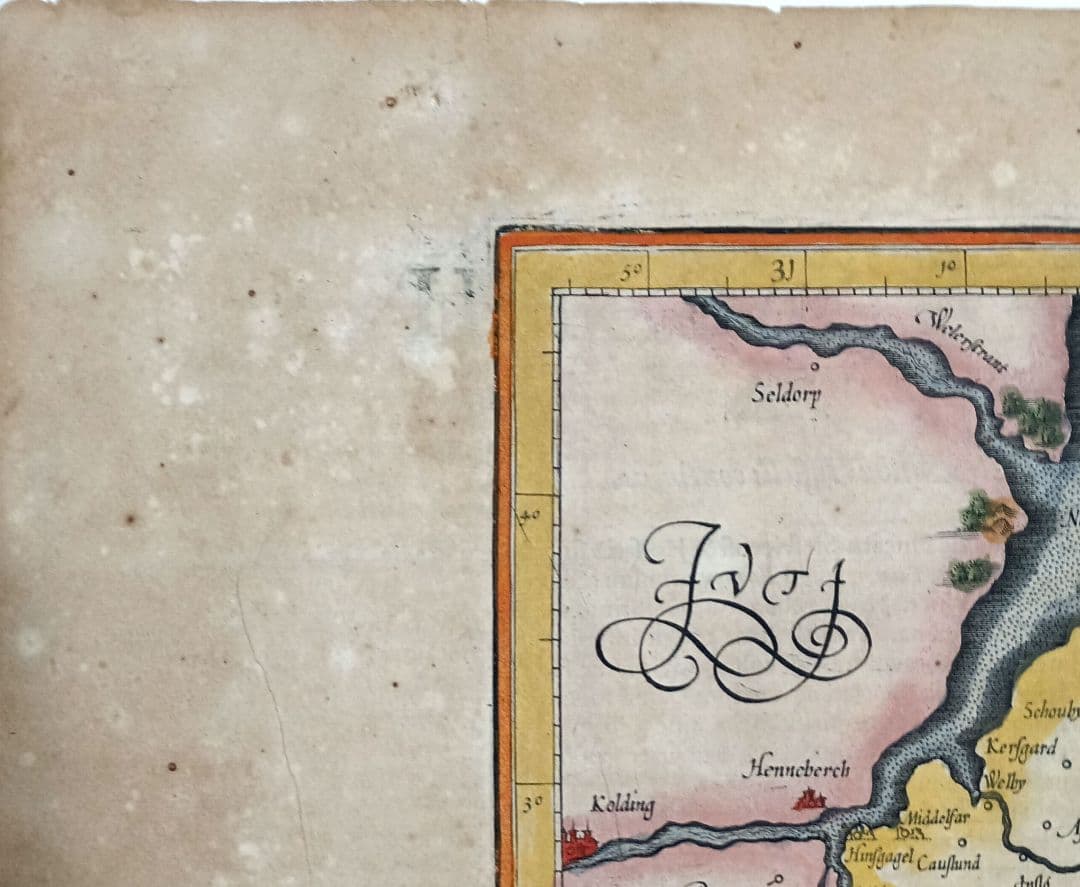 額装品　G.MERCATOR メルカトル　「FIONIA」デンマーク　稀少　美品