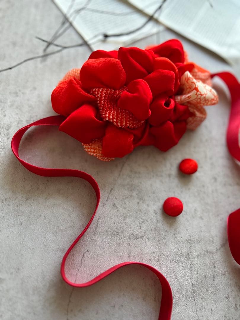 yuka様order髪飾り♡