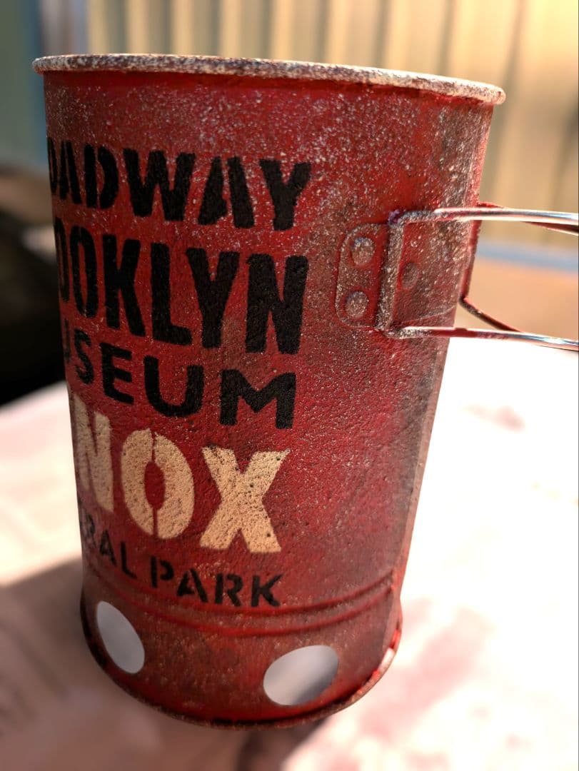 Charcoal Starter☆リメイク缶✨️バスロール★男前✨️