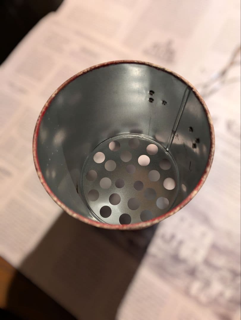 Charcoal Starter☆リメイク缶✨️バスロール★男前✨️