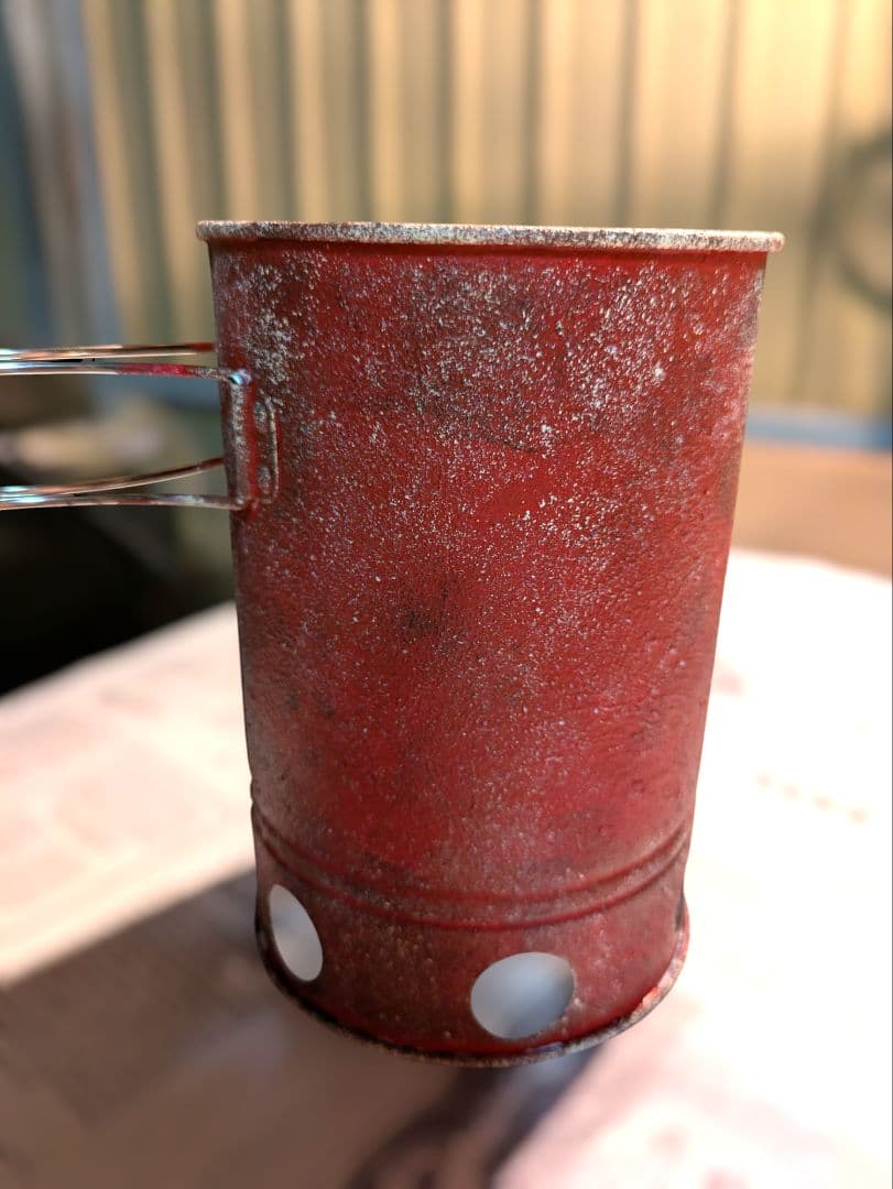 Charcoal Starter☆リメイク缶✨️バスロール★男前✨️