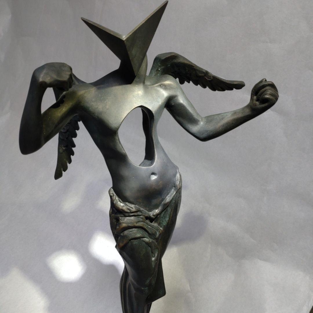 ダリ　超現実の天使　ブロンズ像 モダンアート　シリアルNo.有　布袋寅泰