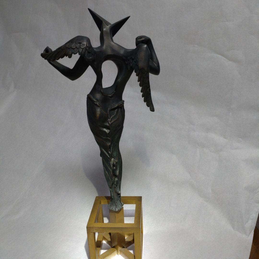 ダリ　超現実の天使　ブロンズ像 モダンアート　シリアルNo.有　布袋寅泰