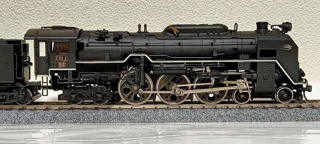 HOゲージ 天賞堂 Ｃ622号機蒸気機関車 No491、メンテナンス済