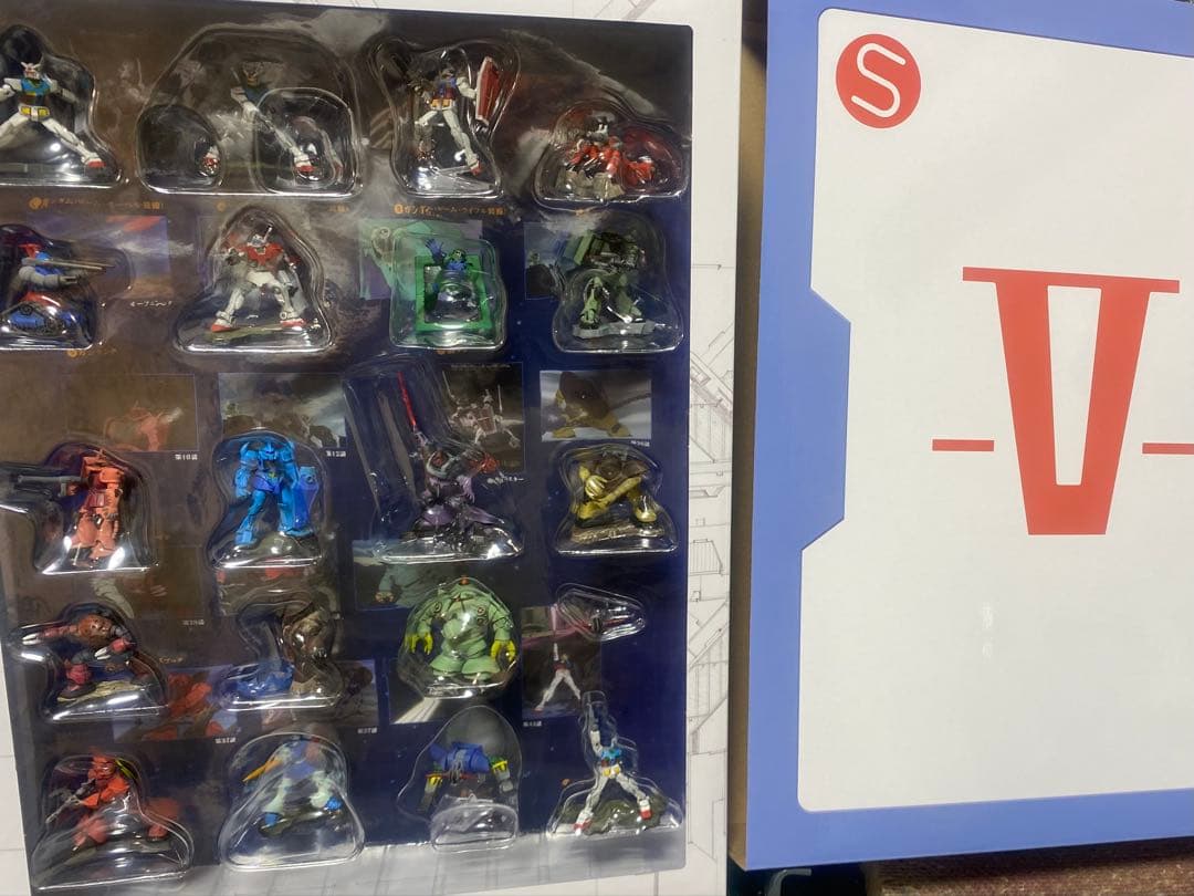 チョコサプコンプリート、全塗装、V作戦収納ケース