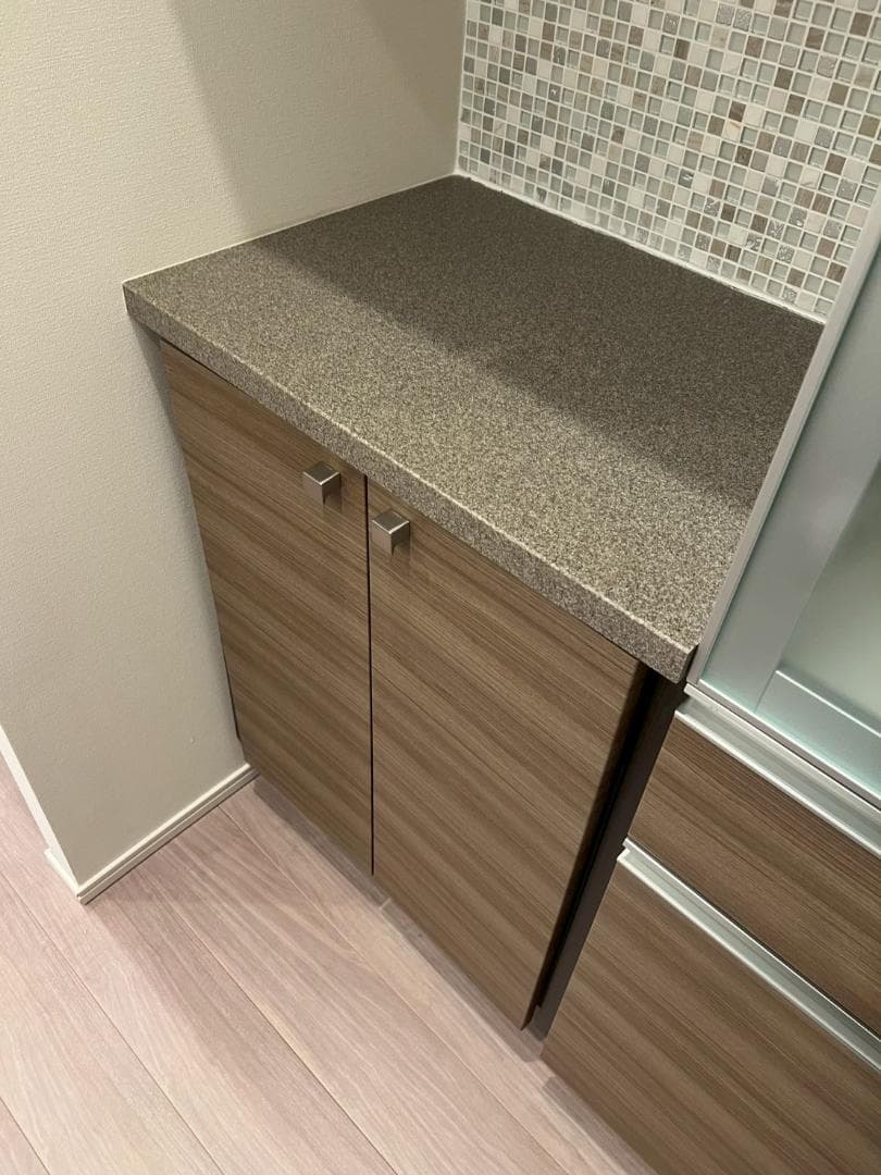 H7919☆展示品☆タカラスタンダード☆食器棚☆レンジボード☆システム収納☆