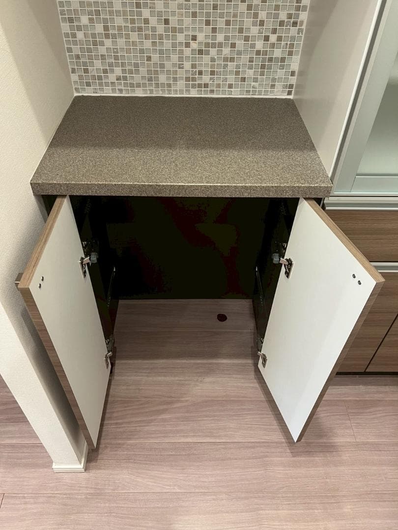 H7919☆展示品☆タカラスタンダード☆食器棚☆レンジボード☆システム収納☆