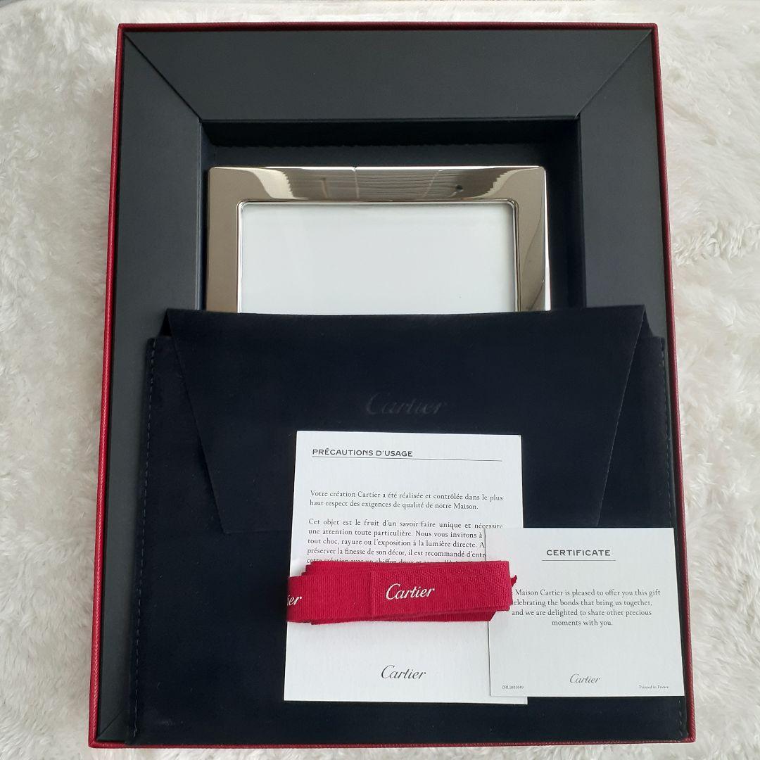 ⭐Cartier⭐　カルティエ　フォトフレーム　写真立て　シルバー