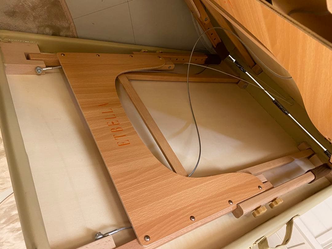 木製折りたたみベッド(キャリーバッグ付）