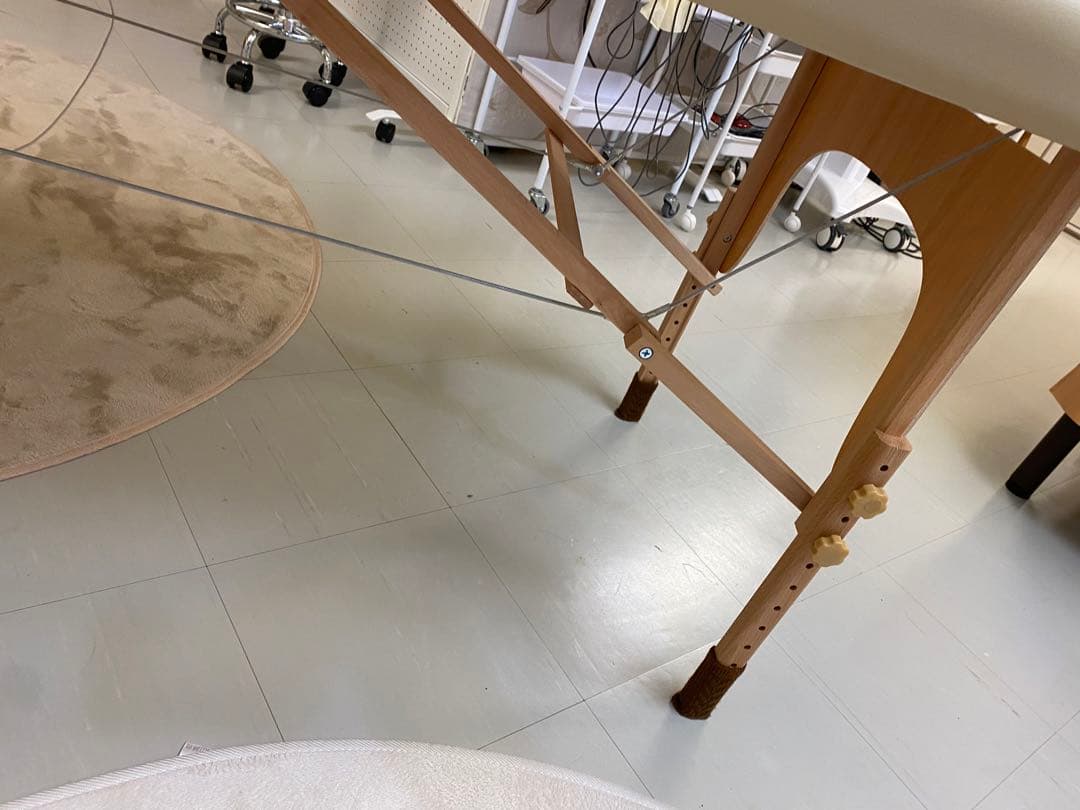 木製折りたたみベッド(キャリーバッグ付）