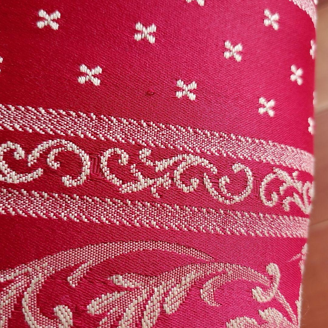 イタリア製 スツール チェア 椅子 猫脚 腰掛け 赤　レッド