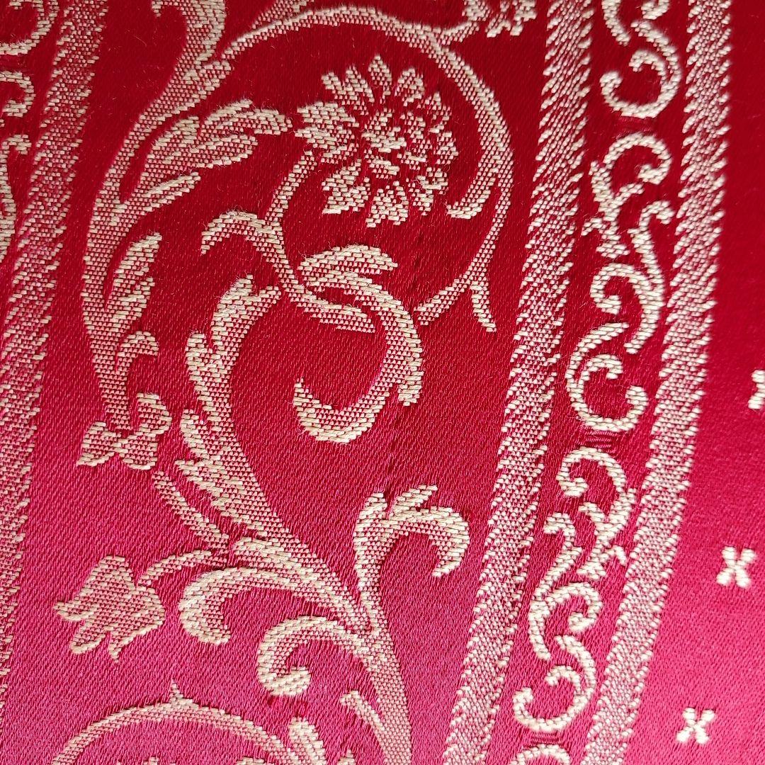 イタリア製 スツール チェア 椅子 猫脚 腰掛け 赤　レッド