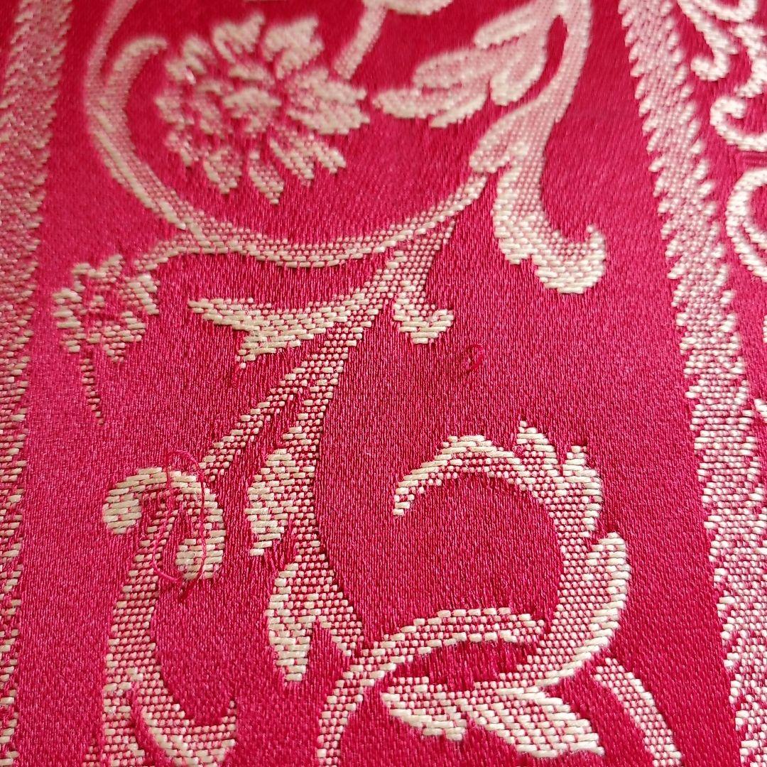 イタリア製 スツール チェア 椅子 猫脚 腰掛け 赤　レッド