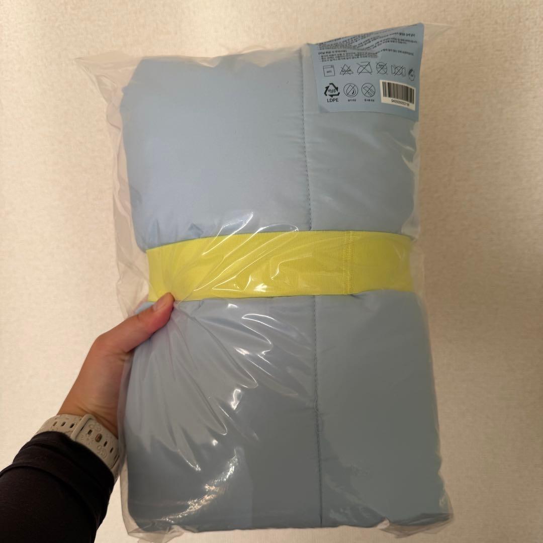 MSGM × STARBUCKS ライトブルー ブランケット　韓国限定