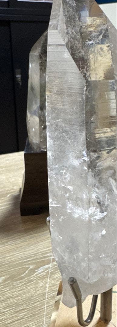 【高品質】コロンビア産　レムリアンシード　クリスタル　台座付