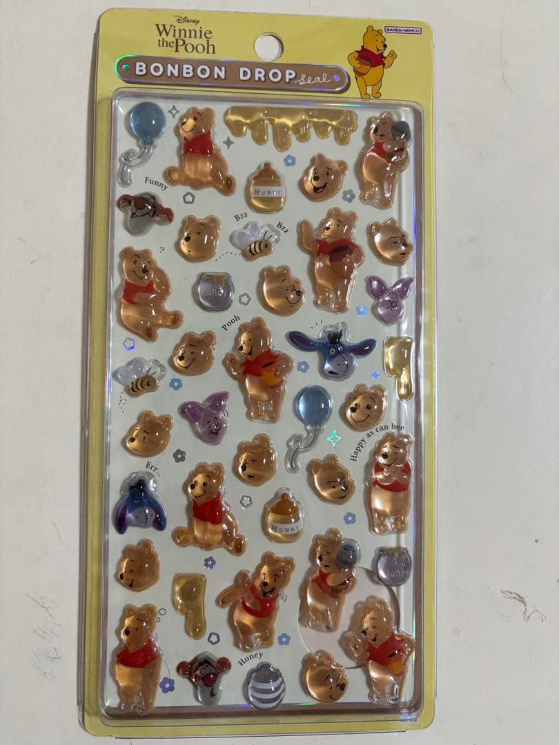 ボンボンドロップシール ディズニー5種セット クラシック プリンセス　ベイマック