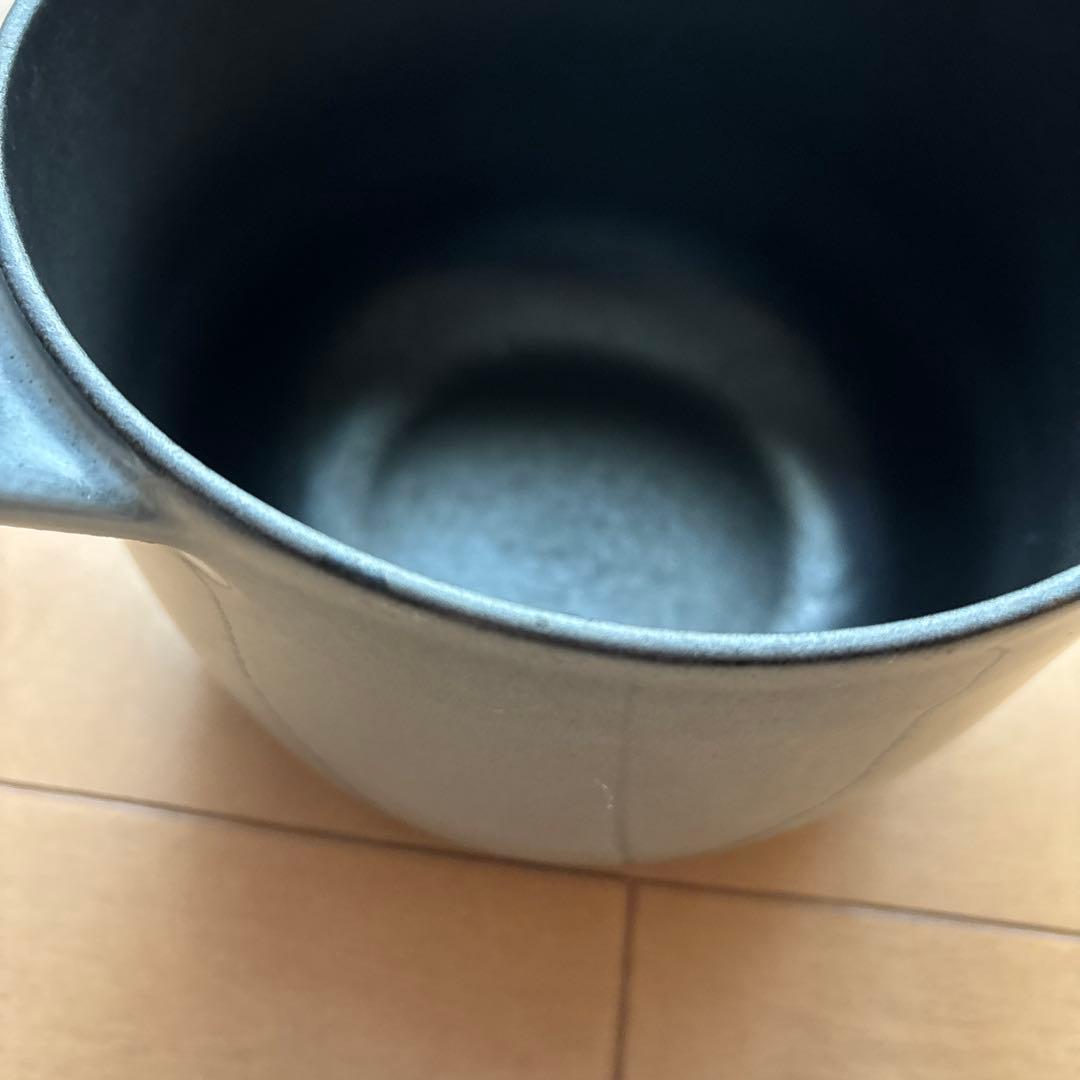 STAUB ラ ココット デ ゴハン　グレー 両手鍋