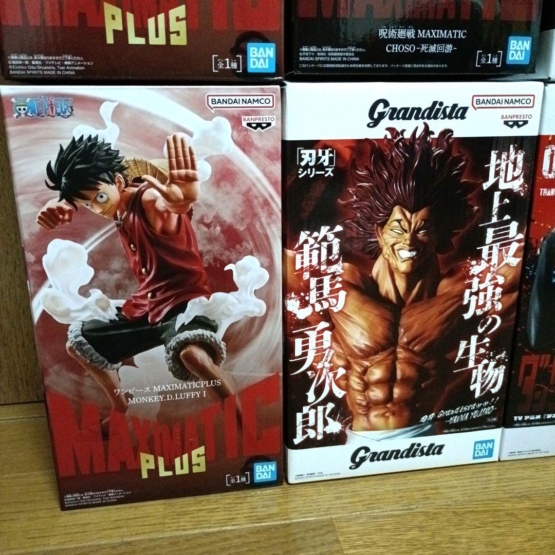 ルフィ 脹相 オカルン キルア 範馬勇次郎 フィギュア まとめ売り 6点 セット