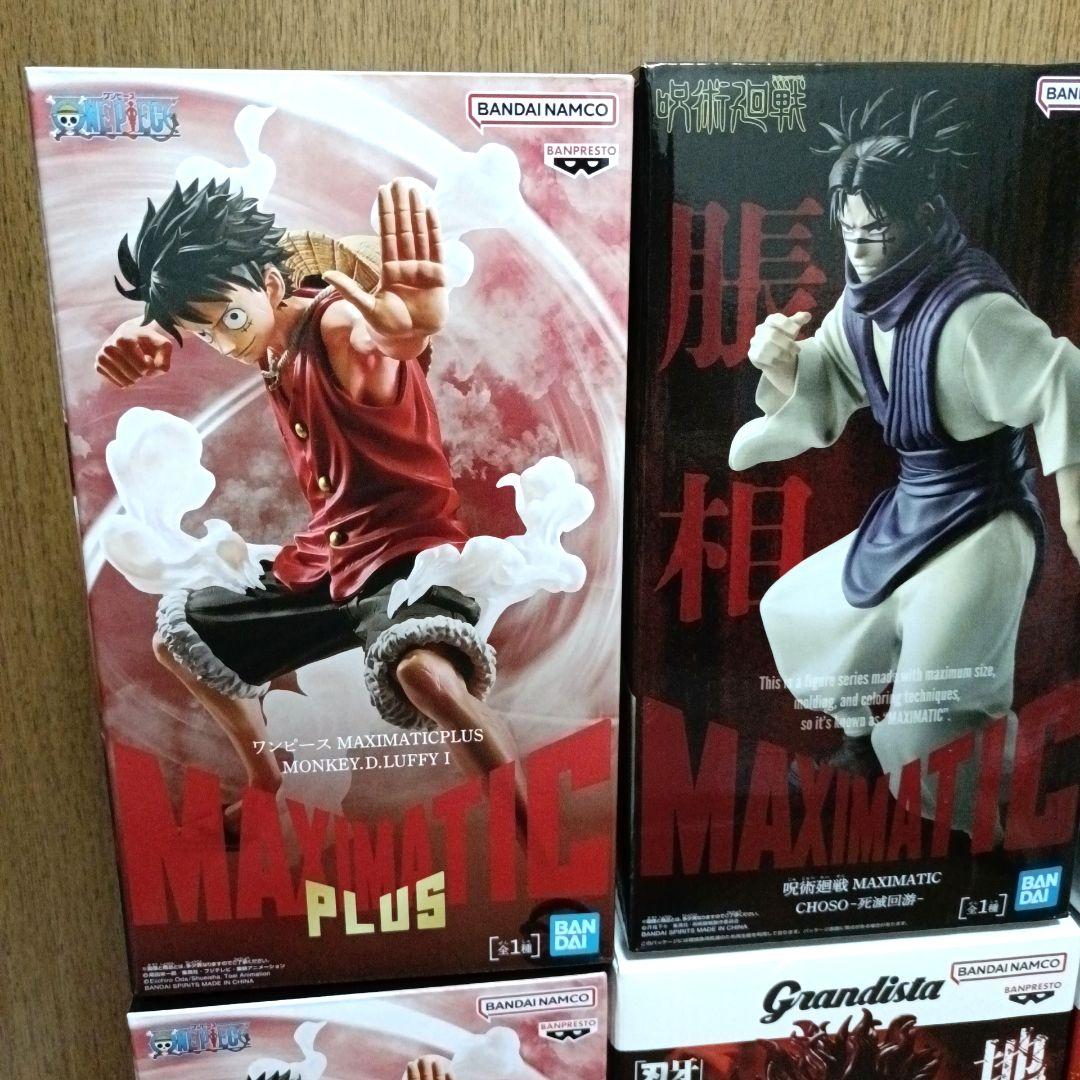 ルフィ 脹相 オカルン キルア 範馬勇次郎 フィギュア まとめ売り 6点 セット