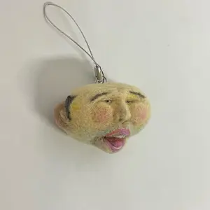 羊毛フェルト キモカワ動物シリーズ ハンドメイド - メルカリ