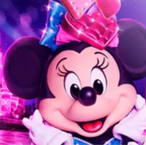 ミニー ぬいぐるみチャーム ピンク 紫 ミニーちゃん ディズニー