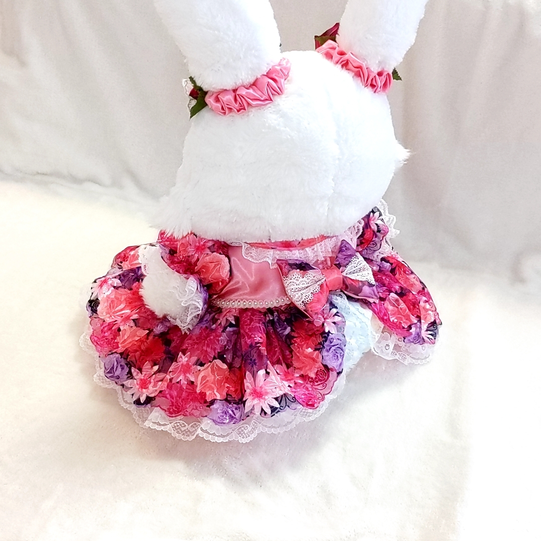 945ウィッシュミーメルコスチューム♡メルメルドール♡蝶々刺繍花がら