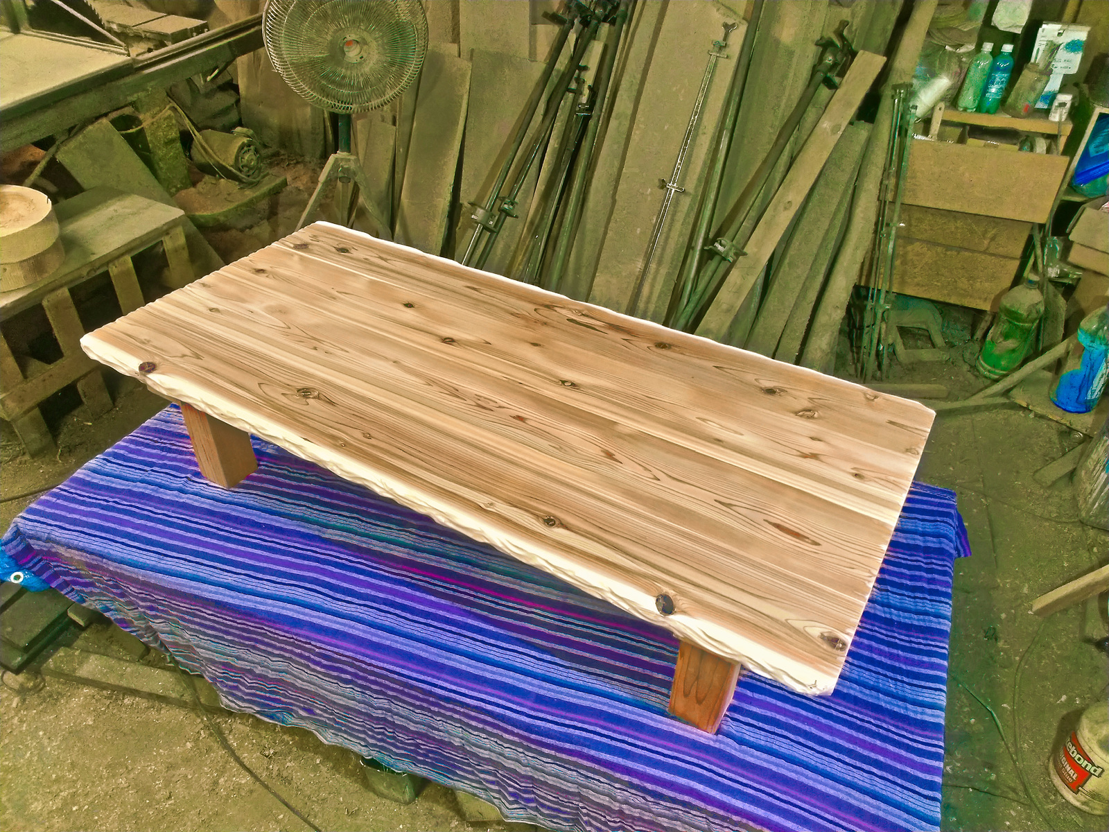 コヤ木工こだわり製作！大型のデザイナーズテーブル - sugu2430