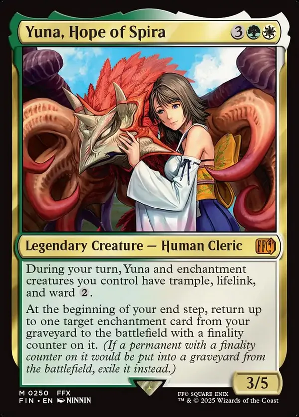 Yuna, Grand Summoner • Commander: Final Fantasy (FIC) #8