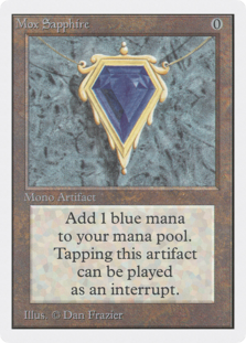 Mox Sapphire • Unlimited Edition (2ED) #266