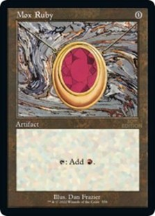 Mox Ruby • Unlimited Edition (2ED) #265